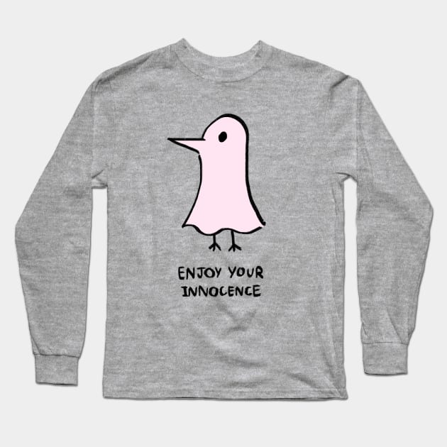 punpun / enjoy your innocence Long Sleeve T-Shirt by mudwizard